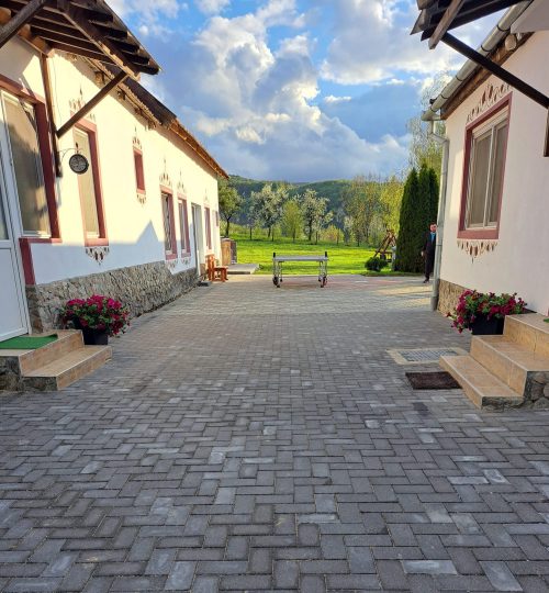 Pensiune turistica Retreat Belvedere Vadu Crisului curte